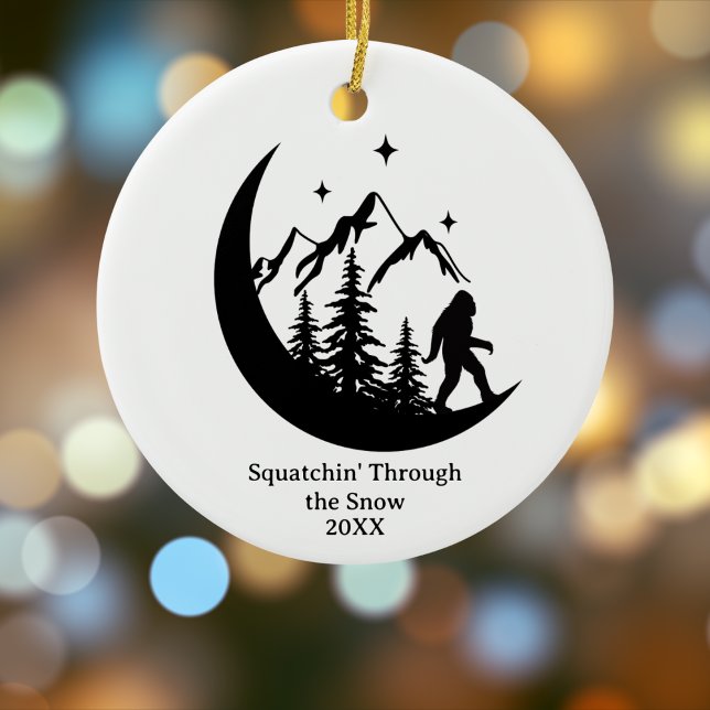 Adorno De Cerámica Personalizado Natural al aire libre BigFoot Sasqua (Subido por el creador)