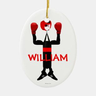 Adorno De Cerámica Personalizado personalizado Boxer