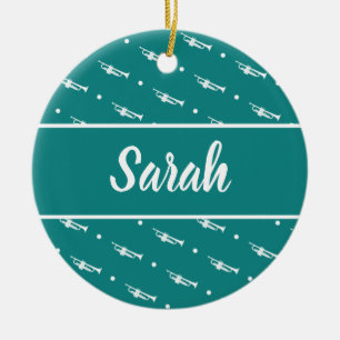 Adorno De Cerámica Personalizado personalizado de regalo de músico de