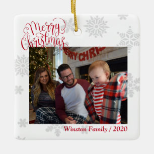 Adorno De Cerámica Personalizado personalizado fotográfico familiar