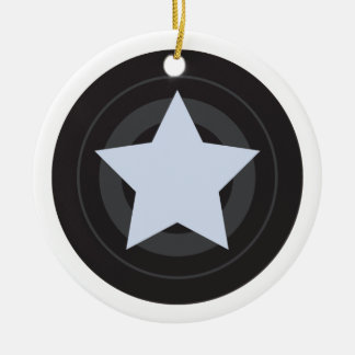 Adorno De Cerámica Personalizado Roller Derby Jammer Star