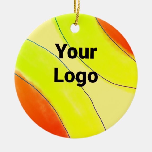 Adorno De Cerámica personalizado simple brillo púrpura rosa añádase s (Frente)