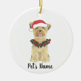 Adorno De Cerámica Personalizado Yorkshire Terrier