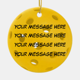 Adorno De Cerámica Personalízalo, Pickleball