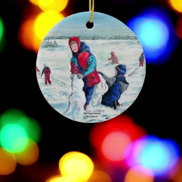 Adorno De Cerámica Personalizar el trabajo de arte original