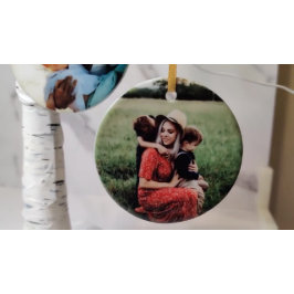 Adorno De Cerámica Personalized Family Christmas Ornament Custom