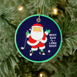 Adorno De Cerámica Personalized Golf Collectible