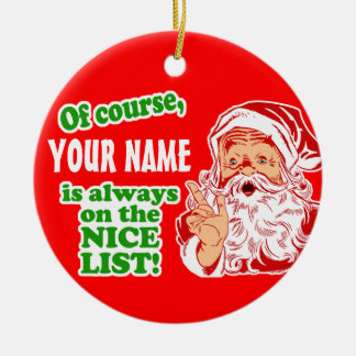 Adorno De Cerámica Personalizó SU navidad CONOCIDO