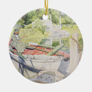 Adorno De Cerámica Pesca, 1909