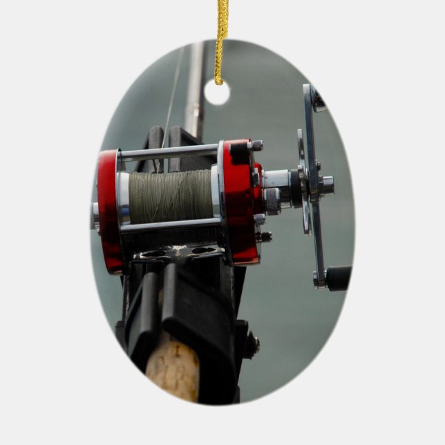 Adorno De Cerámica Pesca por destino (Frente)