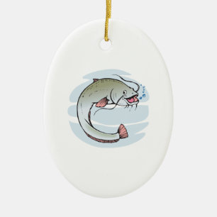 Adorno De Cerámica Pescado
