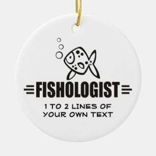 Adorno De Cerámica Pescado Personalizado