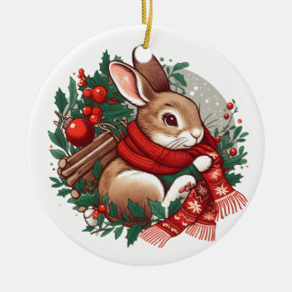 Adorno De Cerámica Peter Rabbit Ornament