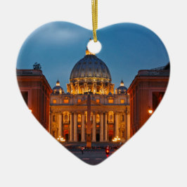 Adorno De Cerámica Petersdom en Roma - Italia