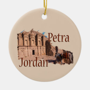 Adorno De Cerámica Petra, Jordania: El monasterio