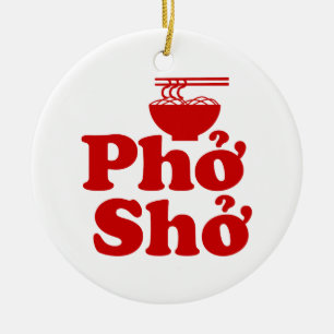 Adorno De Cerámica Phở Shở