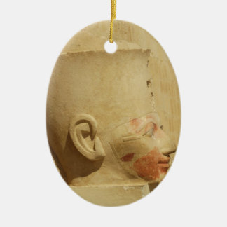 Adorno De Cerámica Pharaoh femenino de Hatshepsut de la imagen de