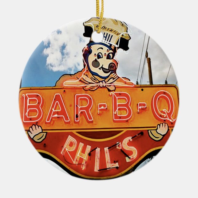 Adorno De Cerámica Phils BBQ St. Louis, St Louis (Frente)