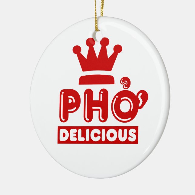 Adorno De Cerámica Pho King Delicious (Izquierda)