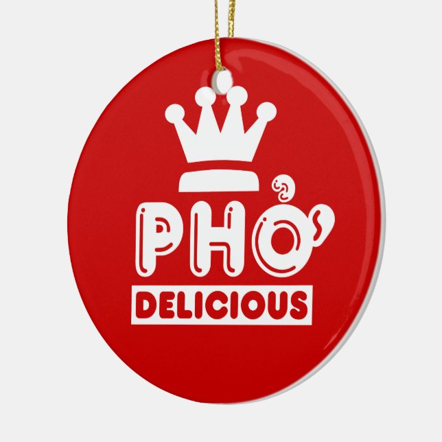 Adorno De Cerámica Pho King Delicious (Izquierda)