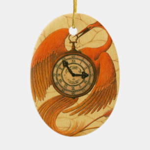 Adorno De Cerámica Phoenix