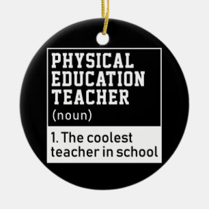 Adorno De Cerámica Physical Education Teacher Definition P.E.