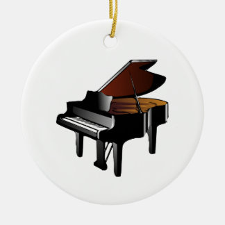 Adorno De Cerámica Piano de cola