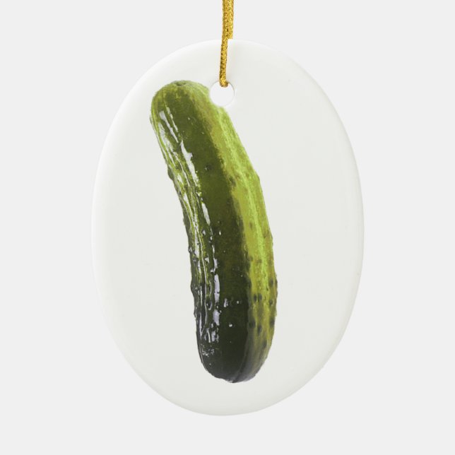Adorno De Cerámica Pickle (Frente)
