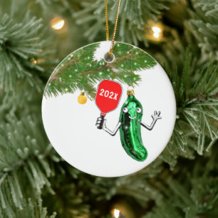 Adorno De Cerámica pickleball personalizado