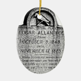 Adorno De Cerámica Piedra sepulcral de Edgar Allan Poe. Imágenes