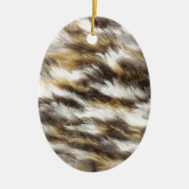 Adorno De Cerámica piel de leopardo