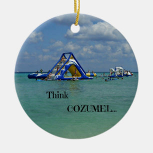 Adorno De Cerámica ¡Piense Cozumel!