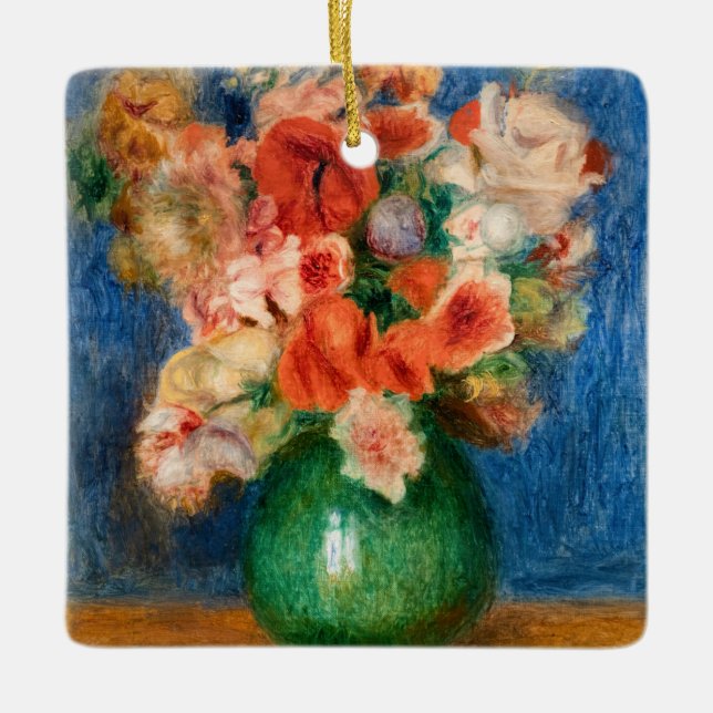 Adorno De Cerámica Pierre-Auguste Renoir - Bouquet (Anverso)