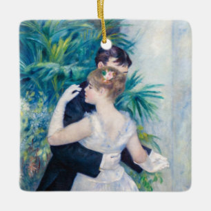 Adorno De Cerámica Pierre-Auguste Renoir - Danza de la ciudad