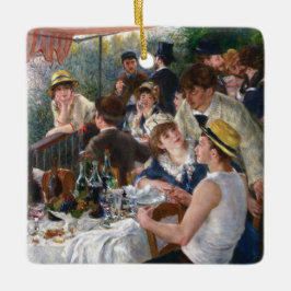 Adorno De Cerámica Pierre-Auguste Renoir - Luncheon del Fiesta de Boa