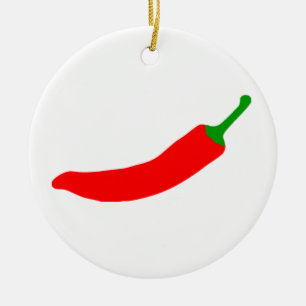 Adorno De Cerámica Pimienta de chiles