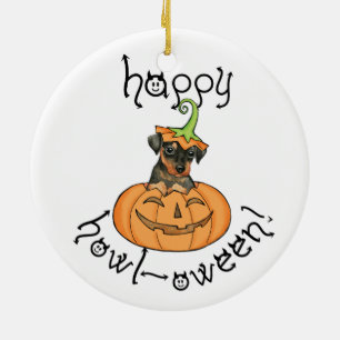 Adorno De Cerámica Pin del minuto de Halloween