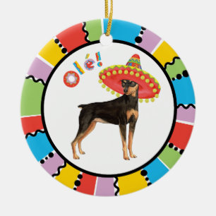 Adorno De Cerámica Pin del minuto de la fiesta