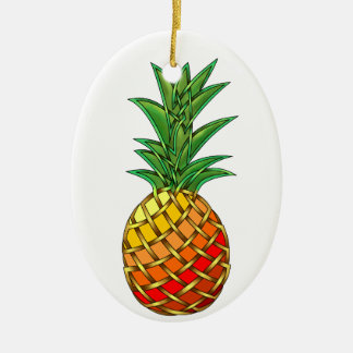 Adorno De Cerámica Piña