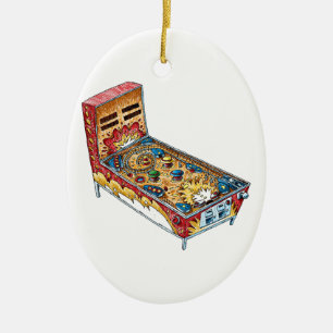 Adorno De Cerámica Pinball