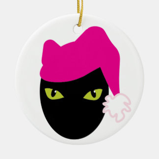 Adorno De Cerámica Pink Pussycat