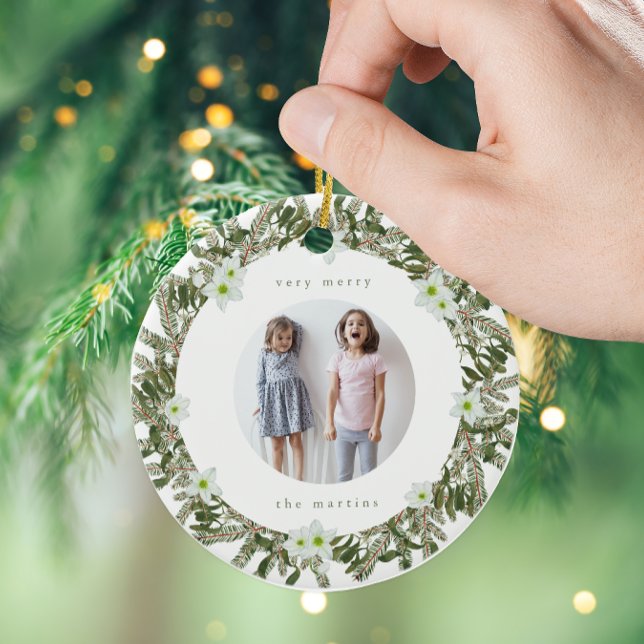 Adorno De Cerámica Pino muy morado y floral (Subido por el creador)