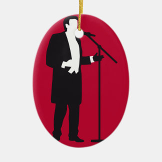 Adorno De Cerámica pinta singer opera