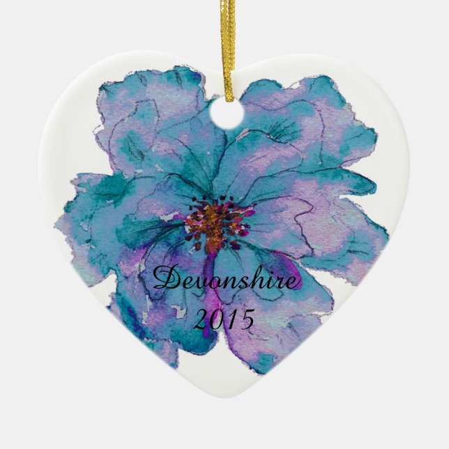 Adorno De Cerámica Pínteme por favor navidad magnífico de Gracie (Frente)