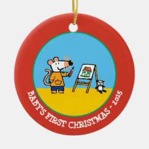 Adorno De Cerámica ¡Pintura con Maisy!