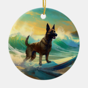 Adorno De Cerámica Pintura de surf de Malinoi en Bélgica
