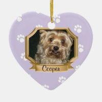 Pintura Impresiones Mascota fotograma púrpura