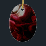 Adorno De Cerámica Pintura oscura de aceite de velas rojas<br><div class="desc">Pintura oscura de aceite de velas rojas</div>