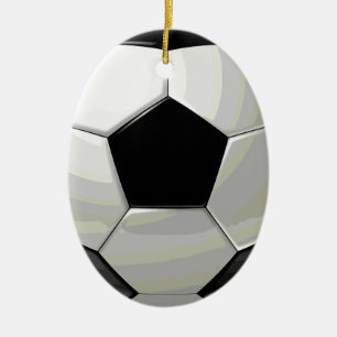 Adorno De Cerámica Pintura única de fútbol