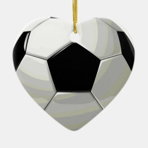 Adorno De Cerámica Pintura única de fútbol